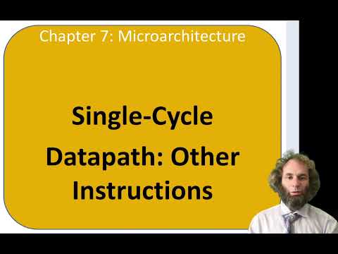 DDCA Ch7 - Part 3: RISC-V Single-Cycle Processor Datapath: Extending Instructions