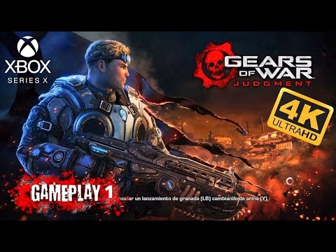 GEAR OF WAR JUDGMENT /GAMEPLAY WALKTHROUGH PART 1 /4K 60FPS