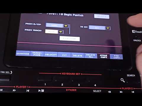 Kreiranje pada iz nekog elementa ritma , Korg pa4x .