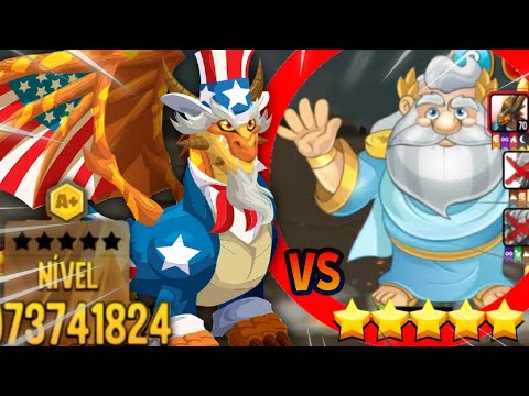 CHEFÃO DEUS vs DRAGÃO NÍVEL  "1.073.741.824" (1 bilhão!) NO DRAGON CITY! ( i n s a n o )