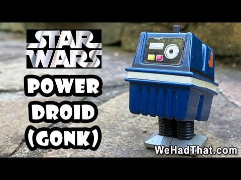 Vintage Star Wars Power Droid / Gonk action figure review Kenner 1978