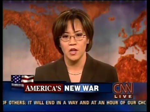 CNN 9/11 LIVE TV Coverage (9/14/01) 7:45 P.M - 8:00 P.M