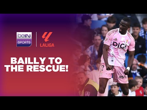 Eric Bailly GAGALKAN Remontada Sociedad dengan Gol Menit Akhir! | LaLiga 25/26 Moments