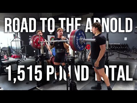600 Pound Deadlift for Reps | Road to the Arnold Ep. 1