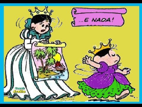 Magali - A princesa obesa, Quadrinhos Turma da Mônica