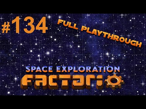 Part 134, where we mine Asteroid Belt for Water Ice ! [Factorio Space Exploration Playthrough]