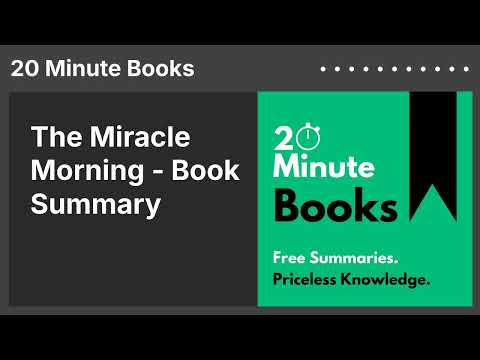 The Miracle Morning - Book Summary