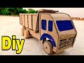 How To Make RC Dump Truck From Cardboard Truck From Cardboard RC Dump Truck Cardboard Dump Truck
