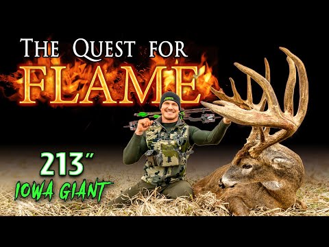 Bowhunting a 213” Iowa Giant 😳 | The Hunt For FLAME 🔥| Bowmar Bowhunting |