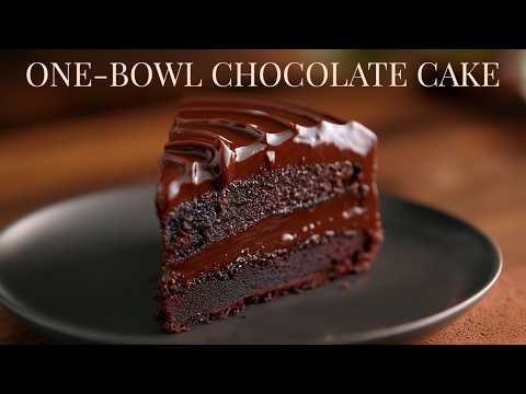 Best Chocolate Cake Ever? One Bowl, 25 Minutes, Pure Heaven
