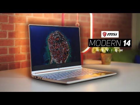 MSI Modern 14 Review 2019! - 10th Gen Intel Laptop!