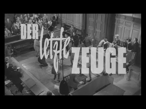 Der letzte Zeuge (1960) - DEUTSCHER TRAILER