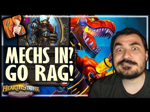 MECHS IN? GO RAG! - Hearthstone Battlegrounds
