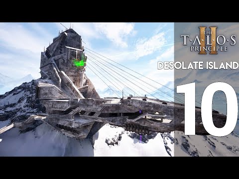 The Talos Principle 2 Platinum Trophy Gameplay Walkthrough Part 10 - Desolate Island Puzzle