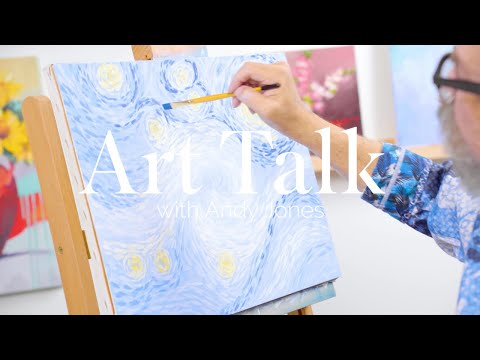 Starry Night Painting Tutorial with Andy Jones