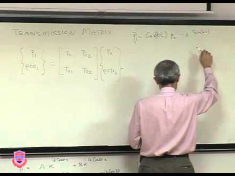 ME566 20100316 LECTURE17   Transmission Matrices II
