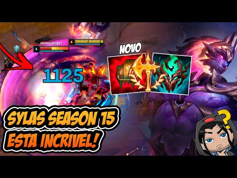 SYLAS ESTARA FORTE COMO NUNCA NA SEASON 15! Sylas vs Heimerdinger