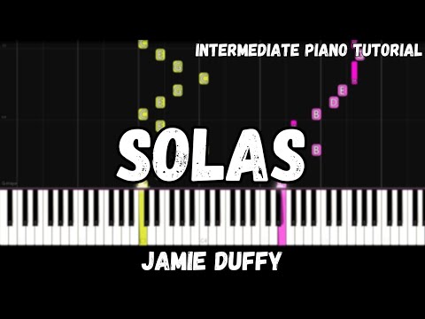 Jamie Duffy - Solas (Intermediate Piano Tutorial)
