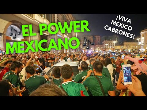 MEXICANOS CANTANDO "GIMME THA POWER" EN EL MUNDIAL