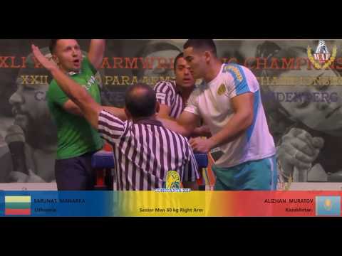2019 WORLD ARMWRESTLING & PARA-ARMWRESTLING CHAMPIONSHIP 26/10/2019 - 04/11/2019 Šarūnas Manarka