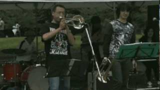 TB&#39;s plays &quot;Blues for ben&quot; -New Orleans style Brass Rock Band -