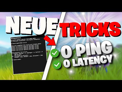 6 TRICKS für einen NIEDRIGEN PING die du kennen solltest! (0 Ping Tutorial)Fortnite Ping verbessern
