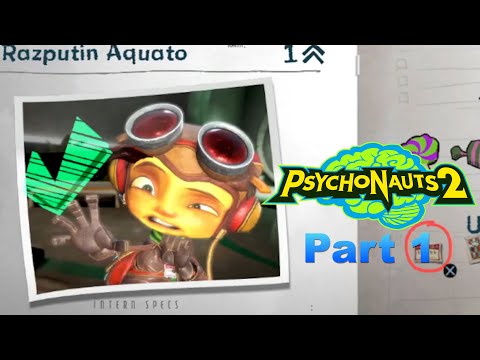 Media Hunter Streams - Psychonauts 2 (PC) Part 1