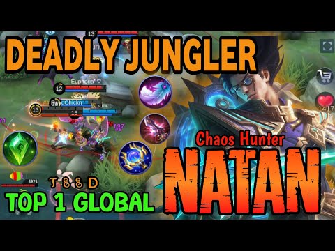 Deadly Jungler Natan with Magic Build - Top 1 Global Natan by т ε ε ᴅ~ mobile legends
