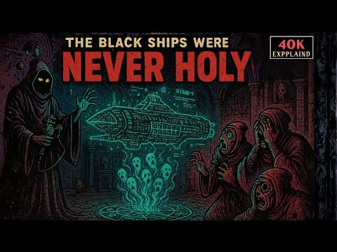 The Secret Origin Of The Emperor’s Black Ships Revealed | Warhammer 40K Explained