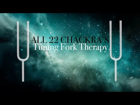 Tuning Fork Sound Therapy | All 22 Chakra Frequencies | Sound Bath