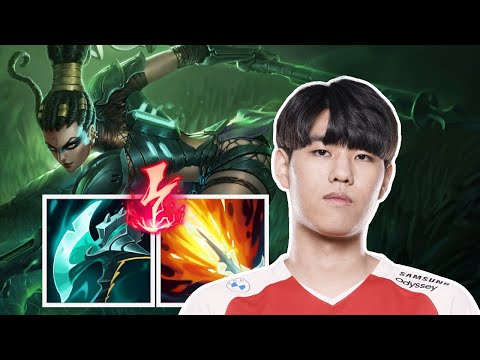 🔥T1 Oner Plays Nidalee🔥