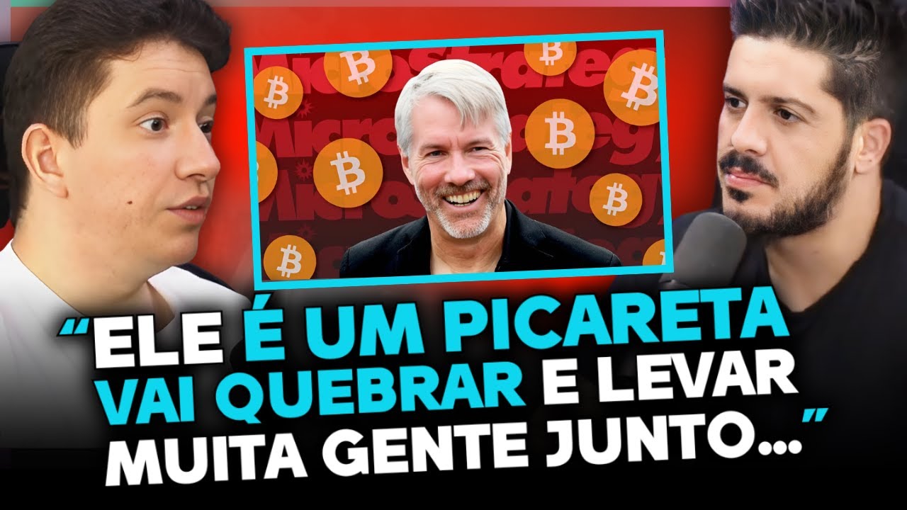 O MAIOR INVESTIDOR DO BITCOIN VAI QUEBRAR (MICHAEL SAYLOR)