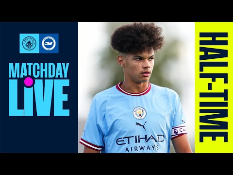 Half Time Analysis | FA Youth Cup Fourth Round | Man City v Brighton