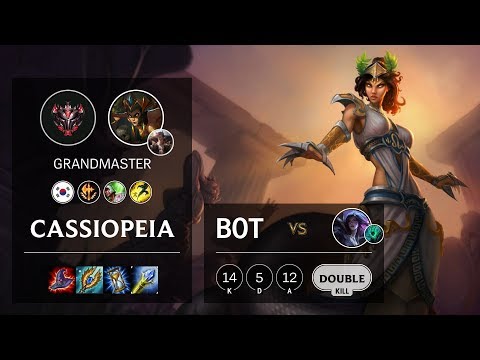 Cassiopeia Bot vs Kai'Sa - KR Grandmaster Patch 10.6