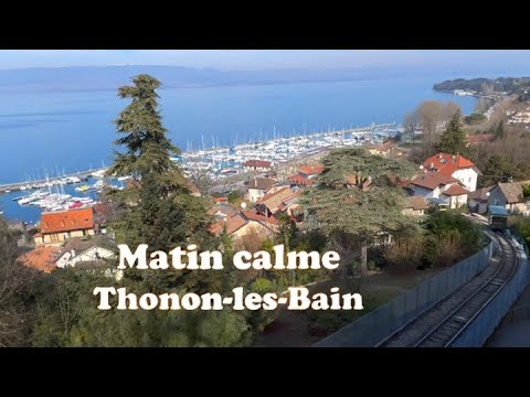 [França] Thonon, uma cidade aos pés dos Alpes / Um teleférico reconfortante com vista para o Lago Genebra