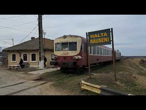 Trenul RC R 11428 Dorohoi - Iași pleacă din halta Răuseni