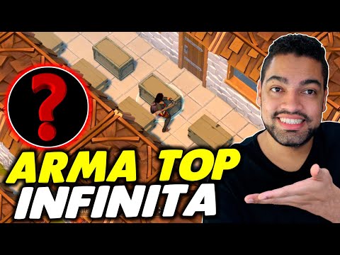 PEGUEI ARMA TOP INFINITA NA INVASÃO DUPLA - Last Day On Earth
