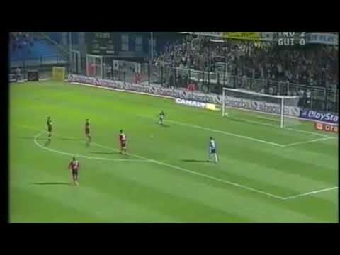 J1/ ESTAC - EA Guingamp / Saison 2001/2002 (Extrait) / Farid Ghazi
