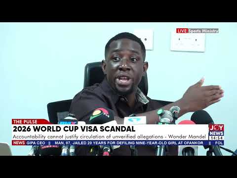 2026 World Cup visa scandal: Sports Ministry was never meant to grant visas – Wonder Mandel