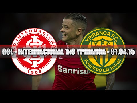 GOL - INTERNACIONAL 1x0 YPIRANGA - 01.04.15