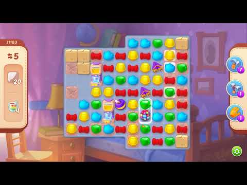 Homescapes Level 11183 No Boosters Gameplay