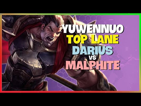 YuwenNuo's UNSTOPPABLE Darius: Rank 1 Challenger Top Lane Secrets (Engsub)