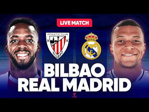 🔴 ATHLETIC BILBAO - REAL MADRID LIVE / 🚨LE REAL EN PLEIN DOUTE ! XABI EST EN DANGER ! / LIGA