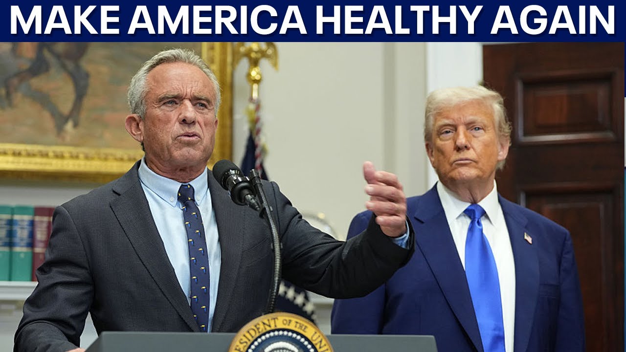President Trump and RFK Jr. speak at MAHA event