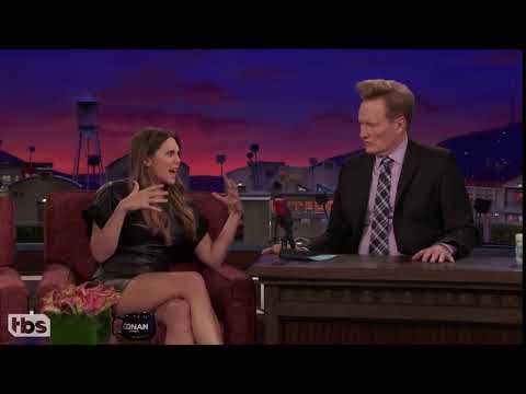 Elizabeth Olsen Teaches Conan Russian Curse Words