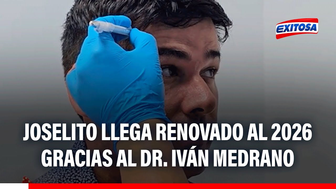 🔴🔵Joselito llega renovado al 2026 gracias al Dr. Iván Medrano