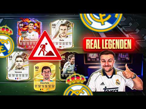 Ich baue ein REAL MADRID LEGENDEN Weekend League Team ⭐️