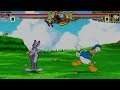 NICK54222 MUGEN Bugs Bunny VS Donald Duck