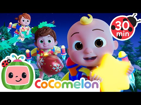 ジェットパックで「Deck the Halls」 ＋ クリスマスソングマラソン | CoComelon Nursery Rhymes & Kids Songs (Deck the Halls with Jetpacks + Christmas Song Marathon | CoComelon Nursery Rhymes & Kids Songs)