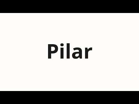 How to pronounce Pilar | Пилар (Pilar in Russian)